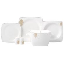 Korkmaz A8456 Bone Selection Kare 60 Parça Yemek Takımı