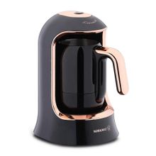 Korkmaz A860-09 Kahvekolik Deluxe Siyah/Rose Gold Otomatik Kahve Makinesi