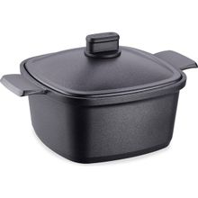 Korkmaz Casterra Kare 24x24x11.5 cm Döküm Tencere