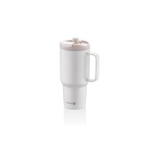 Korkmaz Freedom 1 lt Bej Pipetli Termos