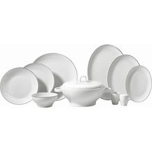 Korkmaz Lidya Collection Platin 60 Parça Yemek Takımı
