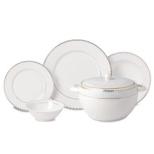 Korkmaz Perla Collection Yuvarlak 60 Parça Yemek Takımı