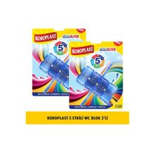 Koroplast 2x50 gr 5 Etkili Wc Blok