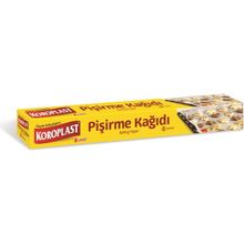 Koroplast 8 m Yağlı Fırın Tepsi Pişirme Kızartma Kağıdı