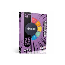 Köşebilgi Yayınları YKS AYT Video Çözümlü Biyoloji 25 Deneme