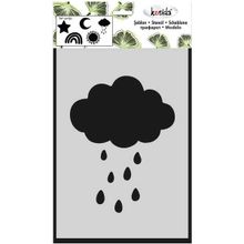 Kosida 15x20 cm Gökyüzünden 5 Adet Stencil Set