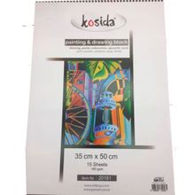 Kosida 20181 Paiting Drawing Block 35x50 cm 15 Sayfa Resim Defteri