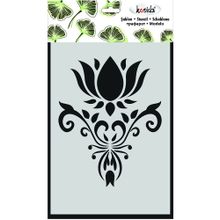 Kosida 20x30 cm Nilüferli Motif Stencil