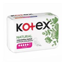 Kotex Natural Single Uzun 7'li Ped