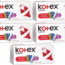 Kotex Süper 5 Paket 80 Adet Tampon