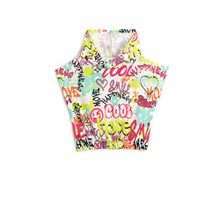 Koton 0D1 Kız Çocuk Ekru Desenli Mickey Mouse Lisanslı Sweatshirt