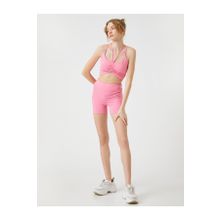 Koton 3SAK40052NK Pembe Kadın Tayt