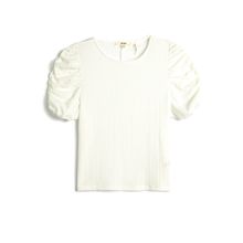 Koton 3SAK50008UK Kırık Beyaz Kadın T-shirt