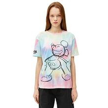 Koton 3SAL10145IK6D1 Mavi Kadın T-Shirt