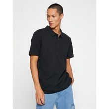 Koton 3SAM10001MK Yeşil 824 Pamuk Jersey Polo Yaka Erkek T-Shirt