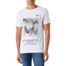 Koton 3SAM10035HK 000 Beyaz Pamuk Jersey Erkek T-Shirt