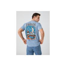 Koton 3SAM10087HK Mavi Erkek T-Shirt