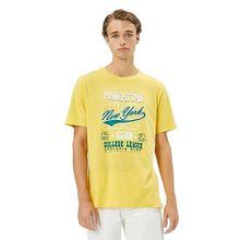 Koton 3SAM10800HK Sarı Erkek T-shirt