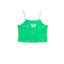 Koton 3SKG30041AK Yeşil Crop Kız Çocuk Bluz