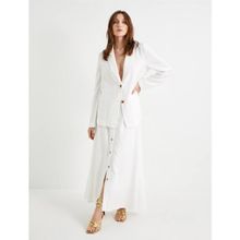 Koton 4SAK50135UW 010 Ekru Blazer Kadın Ceket