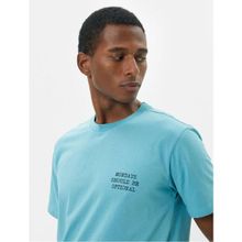 Koton 4SAM10221HK Mavi Erkek T-shirt