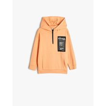 Koton 4SKB10208TK Turuncu Erkek Çocuk Sweatshirt