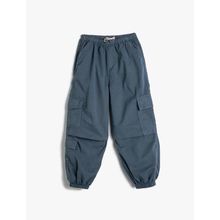 Koton 4SKG40034AD Mavi Jean Kız Çocuk Pantolon