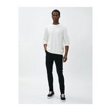 Koton 4WAM40026ND Siyah Erkek Jean Pantolon