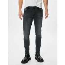 Koton 4WAM40394ND Trousers Siyah Erkek Jean Pantolon