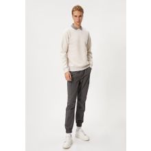 Koton 4WAM70046MK Ekru Erkek Sweatshirt