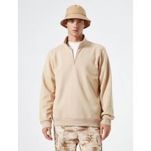 Koton 4WAM70126MK Bej Erkek Sweatshirt