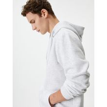 Koton 4WAM70239MK Gri Erkek Sweatshirt