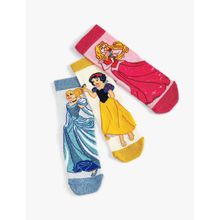 Koton 4WKG80019AA 3'lü Disney Lisanslı Soket Kız Çocuk Çorap Seti