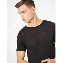 Koton Beyaz Polo Yaka Kısa Kollu Slim Fit Basic Erkek T-shirt