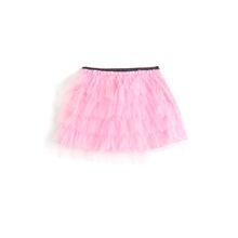 Koton Kız Çocuk Normal Bel Tül Detaylı Lastik Detaylı Mini Etek, Pembe (274), 9-10 Yaş
