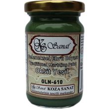 Koza GLN-610 Oksit Yeşil Ebru Boyası