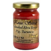 Koza Sanat Pigment Turuncu 105 ml Ezilmiş Ebru Boyası