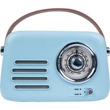 Kozmos FB-R303-BL Retro Mavi Radyo Bluetooth Hoparlör