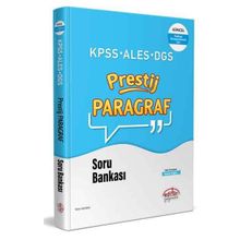 Kpss Ales Dgs Prestij Paragraf Soru Bankası - Editör Yayınları