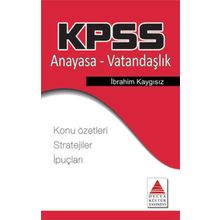 KPSS Anayasa- Vatandaşlık Strateji Kartları Delta Kültür-Eğitim