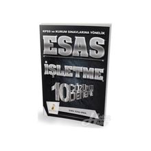 KPSS Esas İşletme 10 Çözümlü Deneme Erhan Arda Pelikan Tıp Teknik Yayınları