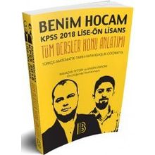 KPSS Lise Ön Lisans Tüm Dersler Konu Anlatımı - Benim Hocam Yayınları