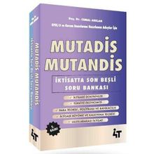 KPSS MUTADİS MUTANDİS İktisatta Son Beşli Soru Bankası 2. Baskı-4T Yayınları