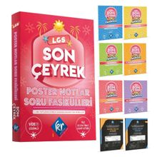 KR Akademi 8. Sınıf LGS Son Çeyrek Poster Notlar Soru Fasikülleri