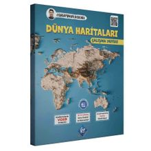 Kr Akademi Coğrafyanın Kodları Dünya Haritaları Çalışma Defteri
