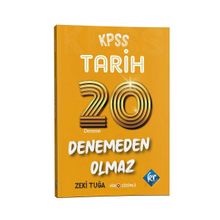 KR Akademi KPSS Tarih Denemeden Olmaz 20 Deneme
