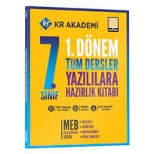 KR Akademi Yayinlari 7. Sınıf 1. Dönem Tüm Dersler Yazılılara Hazırlık Kitabi