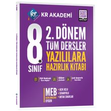KR Akademi Yayınları - 8. Sınıf 2. Dönem Tüm Dersler Yazılılara Hazırlık Kitabı