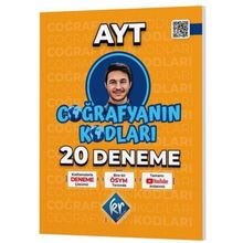 Kr Akademi Yayınları Coğrafyanın Kodları AYT Coğrafya Çözümlü 20 Deneme