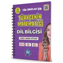 Kr Akademi Yayınları Gamze Hoca Türkçenin Matematiği Tüm Sınavlar İçin Dil Bilgisi Video Ders Kitabı